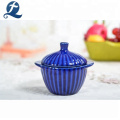 Hot sale ceramic cooking cheap custom printed mini restaurant colorful stock pots